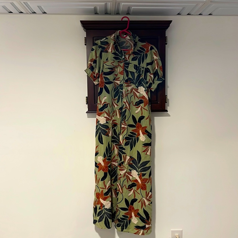 Women’s Love and Harmony tropical maxi dress